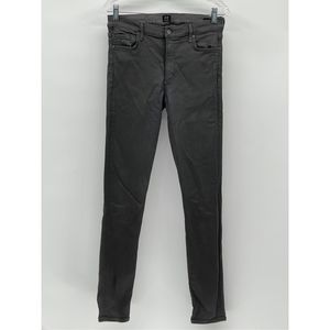 Citizens of Humanity Jeans Rocket‎ Women Size 32 Gray Slick High Rise Skinny